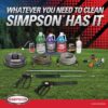 SIMPSON PS61375 Pro Series with AAA Triplex Pump 3500-PSI 2.5-GPM Cold Water Gas Pressure washer with 5 Spray Tips SIMPSON PS61375 Pro Series with AAA Triplex Pump 3500-PSI 2.5-GPM Cold Water Gas Pressure washer with 5 Spray Tips