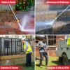SIMPSON PS61375 Pro Series with AAA Triplex Pump 3500-PSI 2.5-GPM Cold Water Gas Pressure washer with 5 Spray Tips SIMPSON PS61375 Pro Series with AAA Triplex Pump 3500-PSI 2.5-GPM Cold Water Gas Pressure washer with 5 Spray Tips