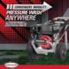 SIMPSON PS61375 Pro Series with AAA Triplex Pump 3500-PSI 2.5-GPM Cold Water Gas Pressure washer with 5 Spray Tips SIMPSON PS61375 Pro Series with AAA Triplex Pump 3500-PSI 2.5-GPM Cold Water Gas Pressure washer with 5 Spray Tips