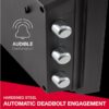 SentrySafe FPW082C 0.8-cu ft Fire Resistant Waterproof Small Home safe with Combination Lock