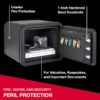 SentrySafe FPW082C 0.8-cu ft Fire Resistant Waterproof Small Home safe with Combination Lock