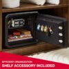 SentrySafe FPW082ES 0.8-cu ft Fire Resistant Waterproof Small Home safe with Electronic/Keypad Lock