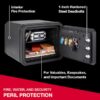 SentrySafe FPW082ES 0.8-cu ft Fire Resistant Waterproof Small Home safe with Electronic/Keypad Lock