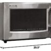 Sharp R-21LCFS Medium Duty Commercial Microwave (Dial Timer, 1000-Watts, 120-Volts) (Update of R-21LCF),Silver