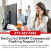 Sharp R-21LCFS Medium Duty Commercial Microwave (Dial Timer, 1000-Watts, 120-Volts) (Update of R-21LCF),Silver