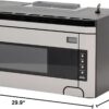 Sharp R1514TY 1-1/2-Cubic-Foot 1000-Watt Over-the-Range Microwave, Stainless