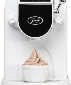 Soft Serve Ice Cream Machine 1.25Qt | No Pre-Freezing Automatic Ice Cream Maker | Built-In Compressor | LED Digital Display | Perfect for Soft Serve, Frozen Yogurt, Dairy Free and More