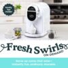 Soft Serve Ice Cream Machine 1.25Qt | No Pre-Freezing Automatic Ice Cream Maker | Built-In Compressor | LED Digital Display | Perfect for Soft Serve, Frozen Yogurt, Dairy Free and More