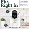 Soft Serve Ice Cream Machine 1.25Qt | No Pre-Freezing Automatic Ice Cream Maker | Built-In Compressor | LED Digital Display | Perfect for Soft Serve, Frozen Yogurt, Dairy Free and More