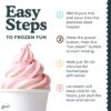 Soft Serve Ice Cream Machine 1.25Qt | No Pre-Freezing Automatic Ice Cream Maker | Built-In Compressor | LED Digital Display | Perfect for Soft Serve, Frozen Yogurt, Dairy Free and More
