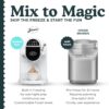 Soft Serve Ice Cream Machine 1.25Qt | No Pre-Freezing Automatic Ice Cream Maker | Built-In Compressor | LED Digital Display | Perfect for Soft Serve, Frozen Yogurt, Dairy Free and More