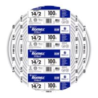 Southwire 28827428 100-ft 14 / 2 / Romex SIMpull Solid Indoor CU NM-B W/G Individual pack ( By-the-roll )
