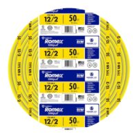 Southwire 28828222 50-ft 12 / 2 / Romex SIMpull Solid Indoor CU NM-B W/G Individual pack ( By-the-roll )