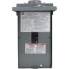 Square D QO2100NRBCP QO 100 Amp Single phase (120V/240V) Fusible Outdoor General-duty Enclosed circuit breaker Disconnect