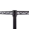Style Selections LC4HB-R 35.7-in W x 14-in D x 53-in H 4 -Tier Black Metal Wire Utility Shelving Unit Style Selections LC4HB-R 35.7-in W x 14-in D x 53-in H 4 -Tier Black Metal Wire Utility Shelving Unit