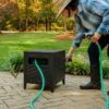 Style Selections 780 Hose Box Steel 100-ft Container Hose Reel