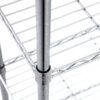 Style Selections LC4HC-R 35.7-in W x 14-in D x 53-in H 4 -Tier Chrome Metal Wire Utility Shelving Unit Style Selections LC4HC-R 35.7-in W x 14-in D x 53-in H 4 -Tier Chrome Metal Wire Utility Shelving Unit