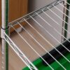 Style Selections LC4HC-R 35.7-in W x 14-in D x 53-in H 4 -Tier Chrome Metal Wire Utility Shelving Unit Style Selections LC4HC-R 35.7-in W x 14-in D x 53-in H 4 -Tier Chrome Metal Wire Utility Shelving Unit