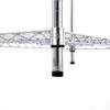 Style Selections LC4HC-R 35.7-in W x 14-in D x 53-in H 4 -Tier Chrome Metal Wire Utility Shelving Unit Style Selections LC4HC-R 35.7-in W x 14-in D x 53-in H 4 -Tier Chrome Metal Wire Utility Shelving Unit