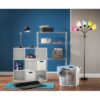Style Selections LC4HC-R 35.7-in W x 14-in D x 53-in H 4 -Tier Chrome Metal Wire Utility Shelving Unit Style Selections LC4HC-R 35.7-in W x 14-in D x 53-in H 4 -Tier Chrome Metal Wire Utility Shelving Unit