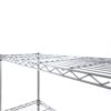 Style Selections LC4HC-R 35.7-in W x 14-in D x 53-in H 4 -Tier Chrome Metal Wire Utility Shelving Unit Style Selections LC4HC-R 35.7-in W x 14-in D x 53-in H 4 -Tier Chrome Metal Wire Utility Shelving Unit