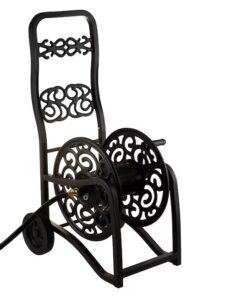 Style Selections SGY-GAR4 Steel 200-ft Cart Hose Reel