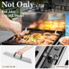 Sunshine Valley E02GR010 Grill and Griddle Combo 2 -Burner Liquid propane Flat Top Grill