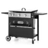 Sunshine Valley E02GR020 Grill and Griddle Combo 3 -Burner Liquid propane Flat Top Grill