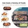 Sunshine Valley E02GR020 Grill and Griddle Combo 3 -Burner Liquid propane Flat Top Grill