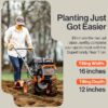 SuperHandy GUO116 7HP Rear Tine Gas Tiller 209-cc 16-in Rear -Tine Counter-rotating Tiller