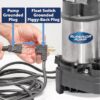 Superior Pump 92151 1-HP 120 -Volt 86-Gallon Stainless steel Submersible sump pump