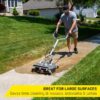 SurfaceMaxx SGY-PWA1002 Walk-behind with Water Broom 20-in up to 4500-PSI Rotating surface cleaner for Gas pressure washers