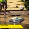SurfaceMaxx SMX-PWA102 21-in up to 4500-PSI Rotating surface cleaner for Gas pressure washers