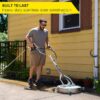 SurfaceMaxx SMX-PWA103 Walk-Behind 21-in up to 4500-PSI Rotating surface cleaner for Gas pressure washers