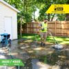 SurfaceMaxx SMX-PWA103 Walk-Behind 21-in up to 4500-PSI Rotating surface cleaner for Gas pressure washers