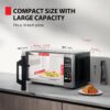 TOSHIBA ML-EM45PIT(BS) Countertop Microwave Oven with Inverter Technology, Kitchen Essentials, Smart Sensor, Auto Defrost, 1.6 Cu.ft, 13.6" Removable Turntable, 33lb.&1250W, Black Stainless Steel TOSHIBA ML-EM45PIT(BS) Countertop Microwave Oven with Inverter Technology, Kitchen Essentials, Smart Sensor, Auto Defrost, 1.6 Cu.ft, 13.6" Removable Turntable, 33lb.&1250W, Black Stainless Steel