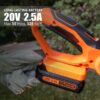 Ukoke ST1902 20 Counter-rotating Cordless Electric Cultivator ( Charger Included )