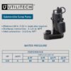 Utilitech 148010 1/3-HP 115 -Volt 40-Gallon Aluminum Submersible sump pump