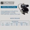 Utilitech 148013 1/2-HP 115 and 230 -Volt 11-Gallon Cast iron Shallow well jet pump
