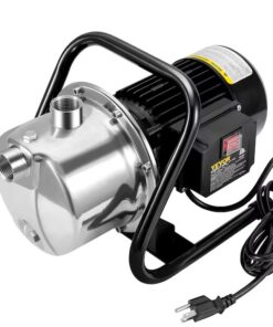VEVOR 1-HP 115 -Volt 16.3-Gallon Stainless steel Shallow well jet pump (SDK164GPM110V9QQVV1)