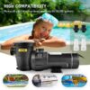 VEVOR 1.5 -HP Pool Pump (DSYCBMC112HP8LFRCV1)