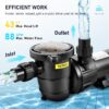 VEVOR 1.5 -HP Pool Pump (DSYCBMC112HP8LFRCV1)