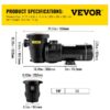 VEVOR 1.5 -HP Pool Pump (DSYCBMC112HP8LFRCV1)