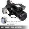 VEVOR 10M0000001V1 1-HP 110 -Volt 17.6-Gallon Cast iron Shallow well jet pump