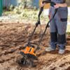 VEVOR 14-in Front -Tine Forward-rotating Tiller
