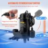 VEVOR 3/4-HP 120 -Volt 98-Gallon Cast iron Submersible sump pump (WSBZ075HP110VIOA1V1)