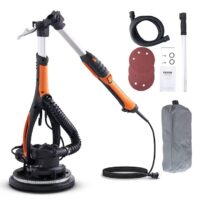 VEVOR 900W Drywall Sander Brush Motor 120-Volt 7.5 -Amp Variable Speed Drywall Sander with Dust Management