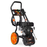 WEN PW224G 3400-PSI 2.7-GPM Cold Water Gas Pressure washer with 5 Spray Tips