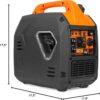 WEN Super Quiet 2350-Watt Portable Inverter Generator with Fuel Shut Off, Gasoline Power, Ultra Lightweight (56235i), Black