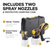 Wagner 2419306 Flexio 3500 Electric Handheld HVLP Paint Sprayer (Compatible with Stains)